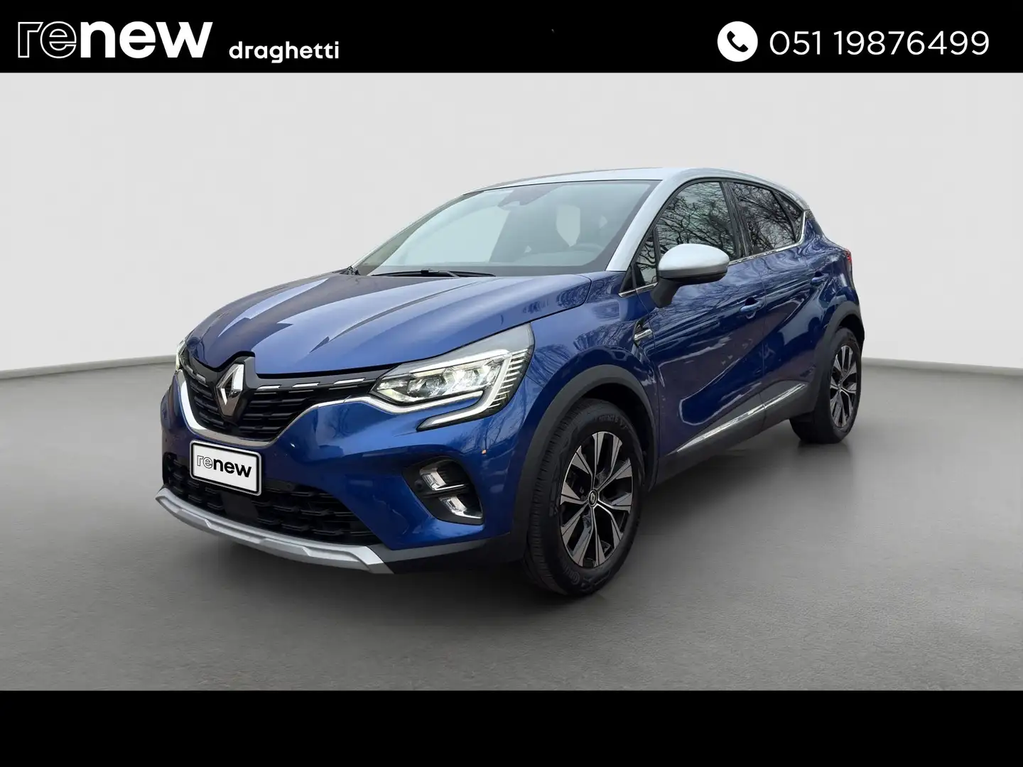 Renault Captur 1.6 E-Tech full hybrid Techno 145cv auto Bleu - 1
