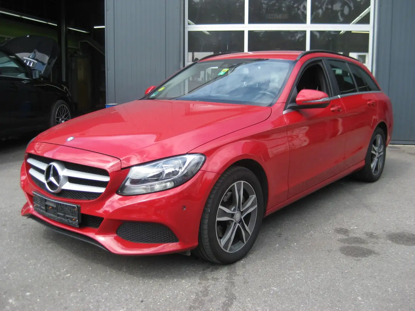 Mercedes-Benz C 200 T d G-Tronic Plus Rot - 1
