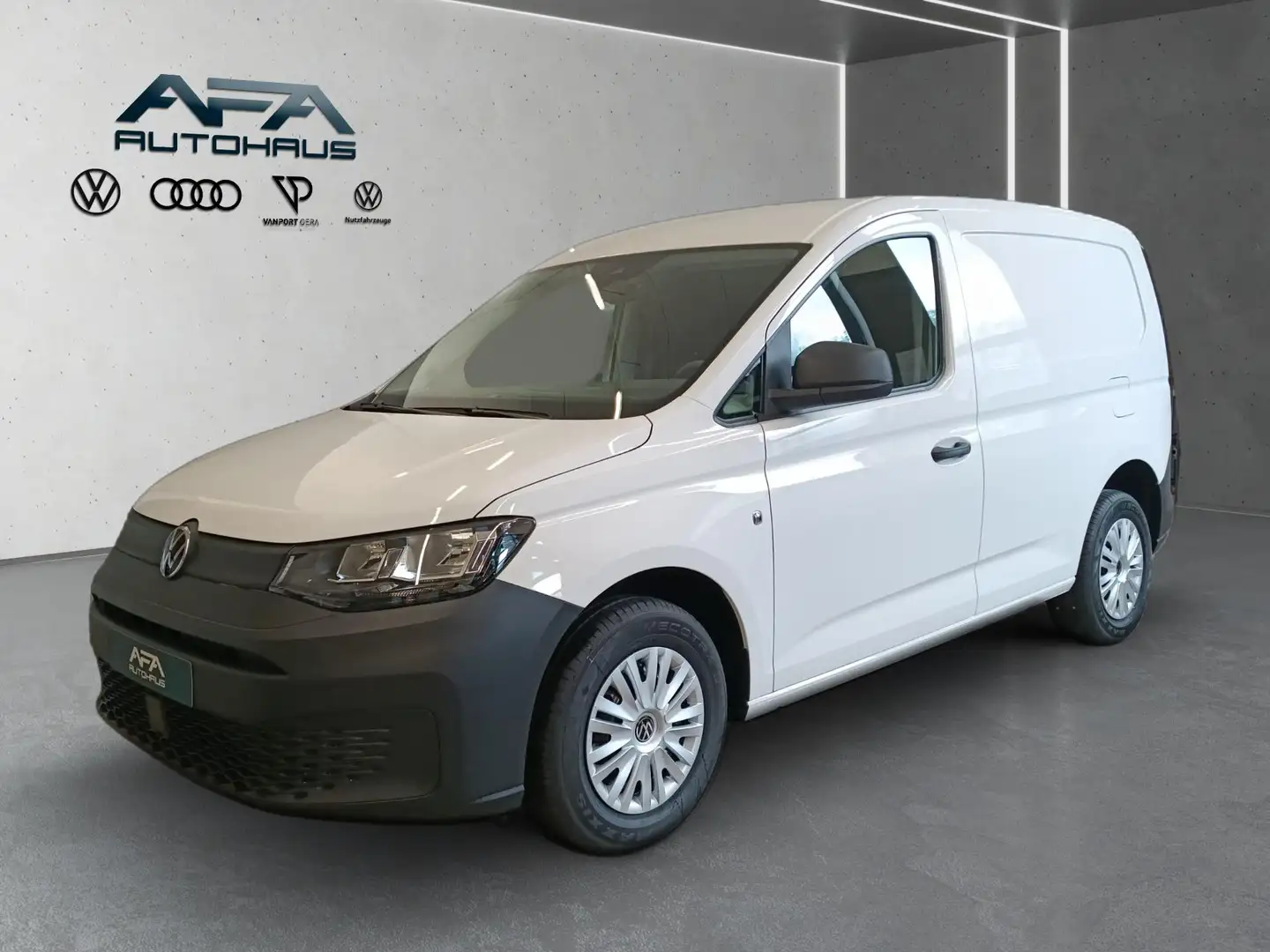 Volkswagen Caddy Cargo 2.0 TDI PDC*Vorb AHK*Klima Blanc - 2