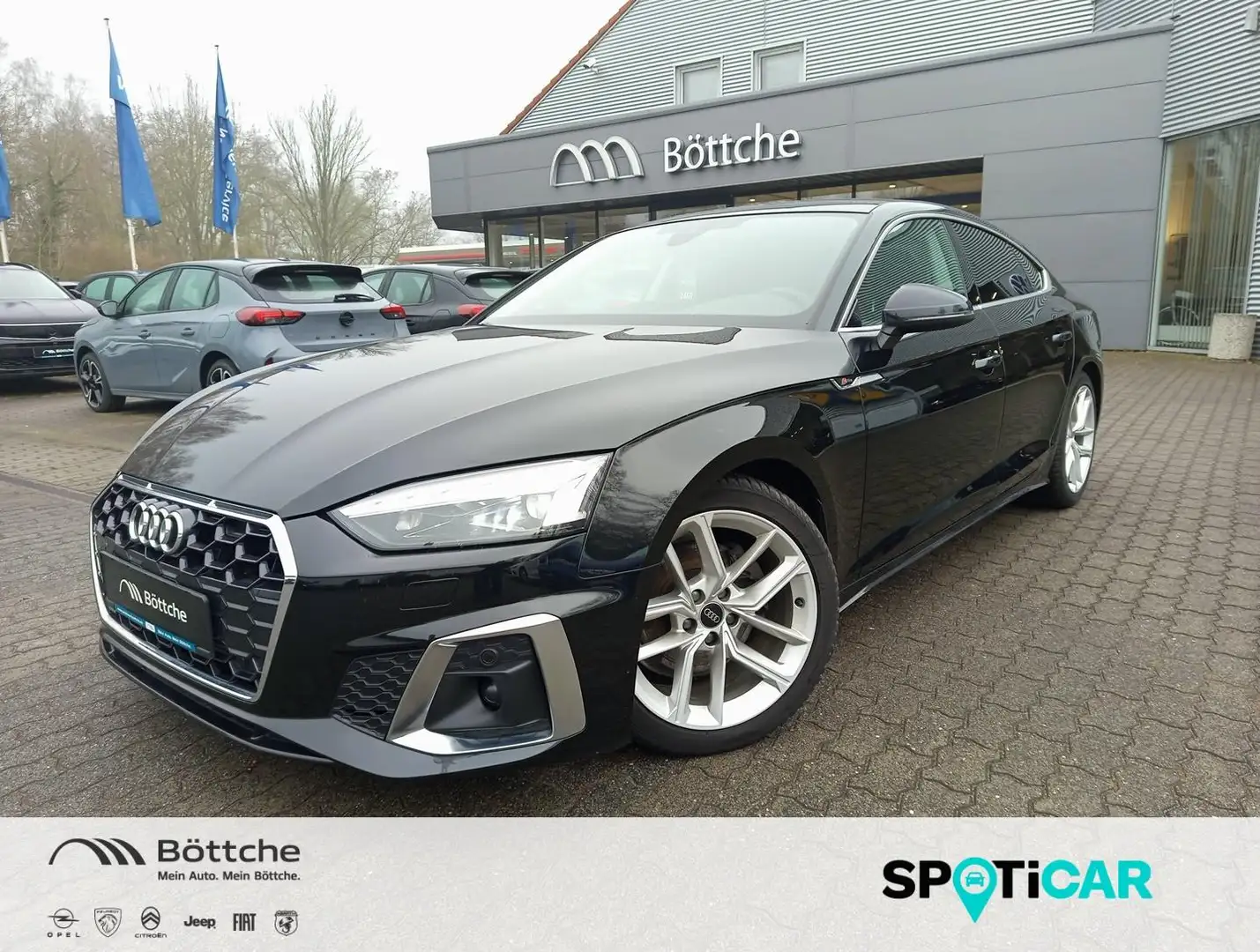 Audi A5 35 TFSI S line business 2.0 16V TFSI Metallic Noir - 1