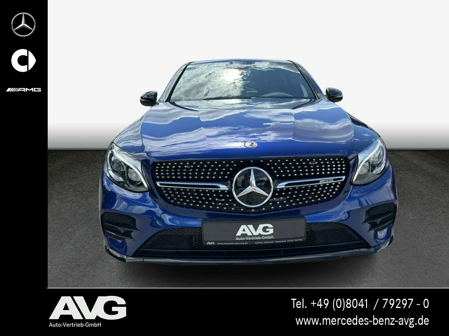 Mercedes-Benz GLC 43 AMG Mercedes-AMG GLC 43 4MATIC Coupé AHK/NIGHT/BUR BC Azul - 2