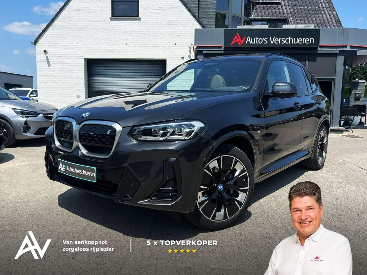 BMW iX3 M-Sport Impressive 80 kWh ** Pano  Harman He... Gris - 1