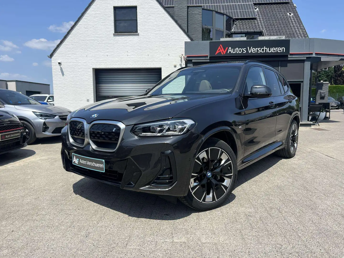 BMW iX3 M-Sport Impressive 80 kWh ** Pano  Harman He... Gris - 2