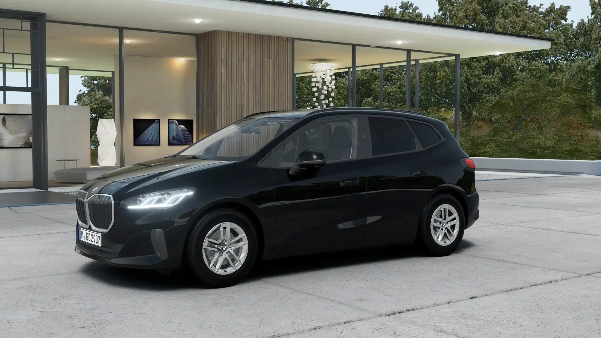 BMW 218 i RFK*Parkassistent*Shz*UPE: 43.360€ Schwarz - 1