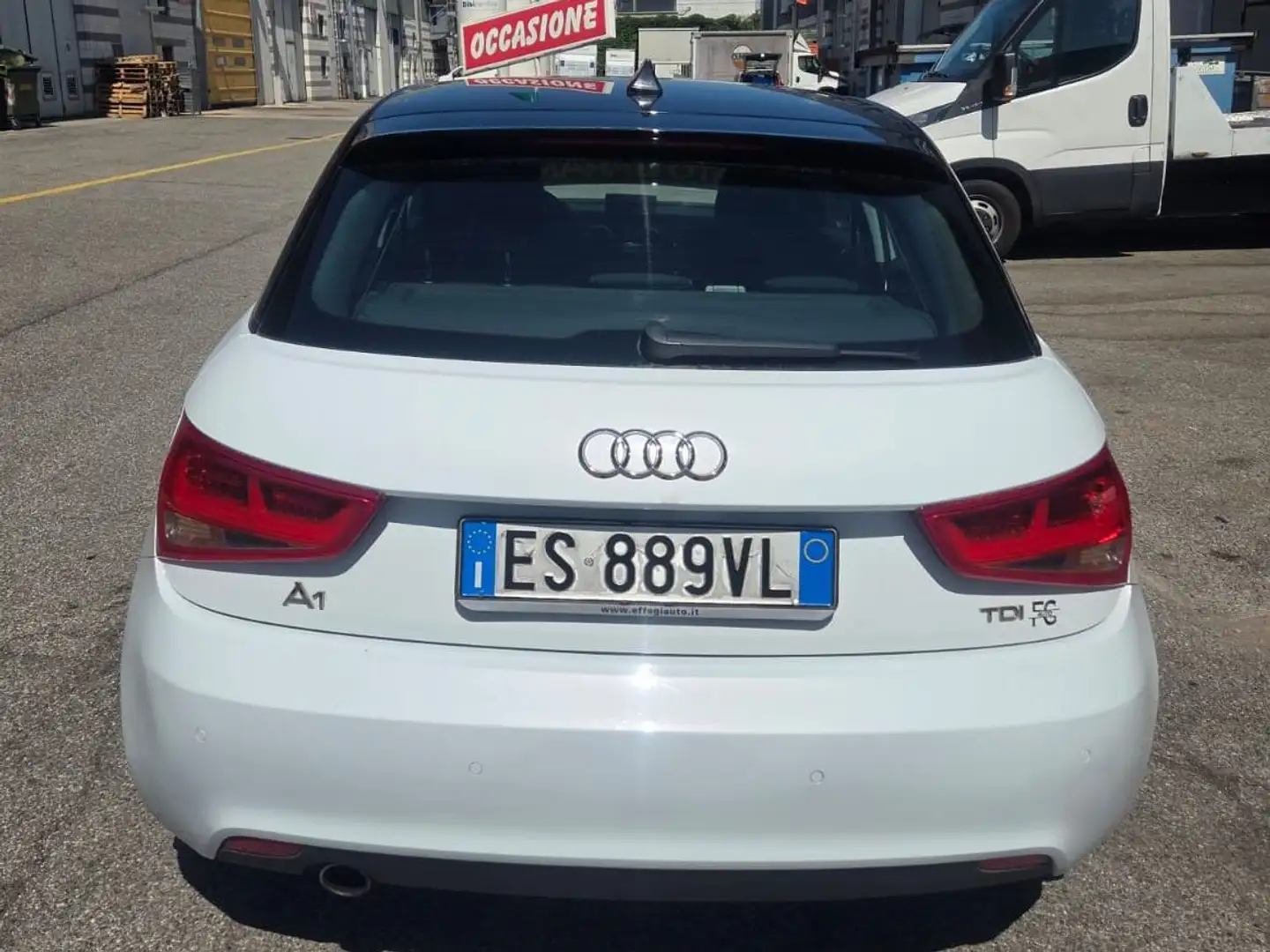 Audi A1 A1 Sportback 1.6 tdi S Line Edition plus 90cv Wit - 2