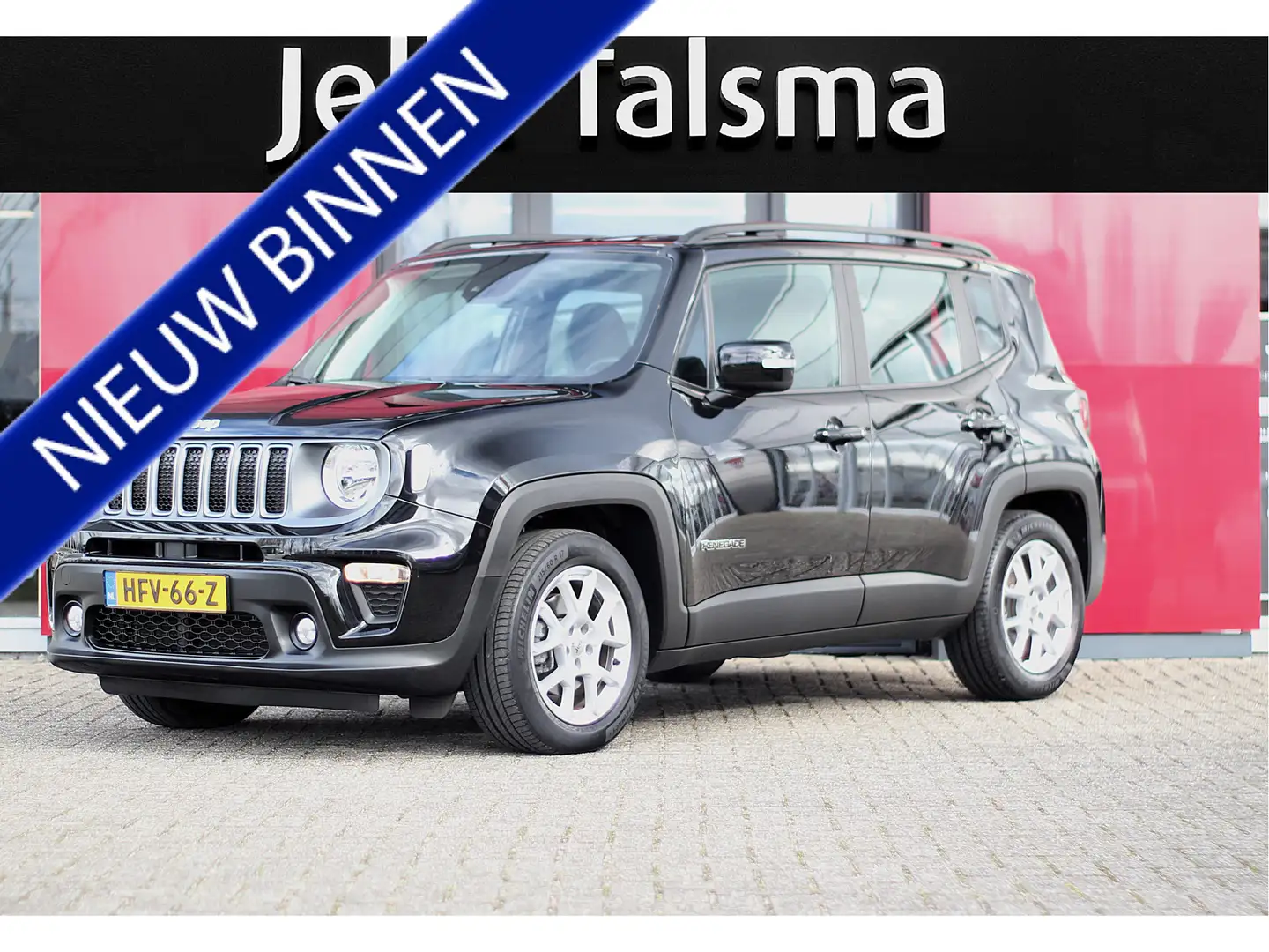 Jeep Renegade 1.5T e-Hybrid Limited | Apple/Android CarPlay | Pa Zwart - 1