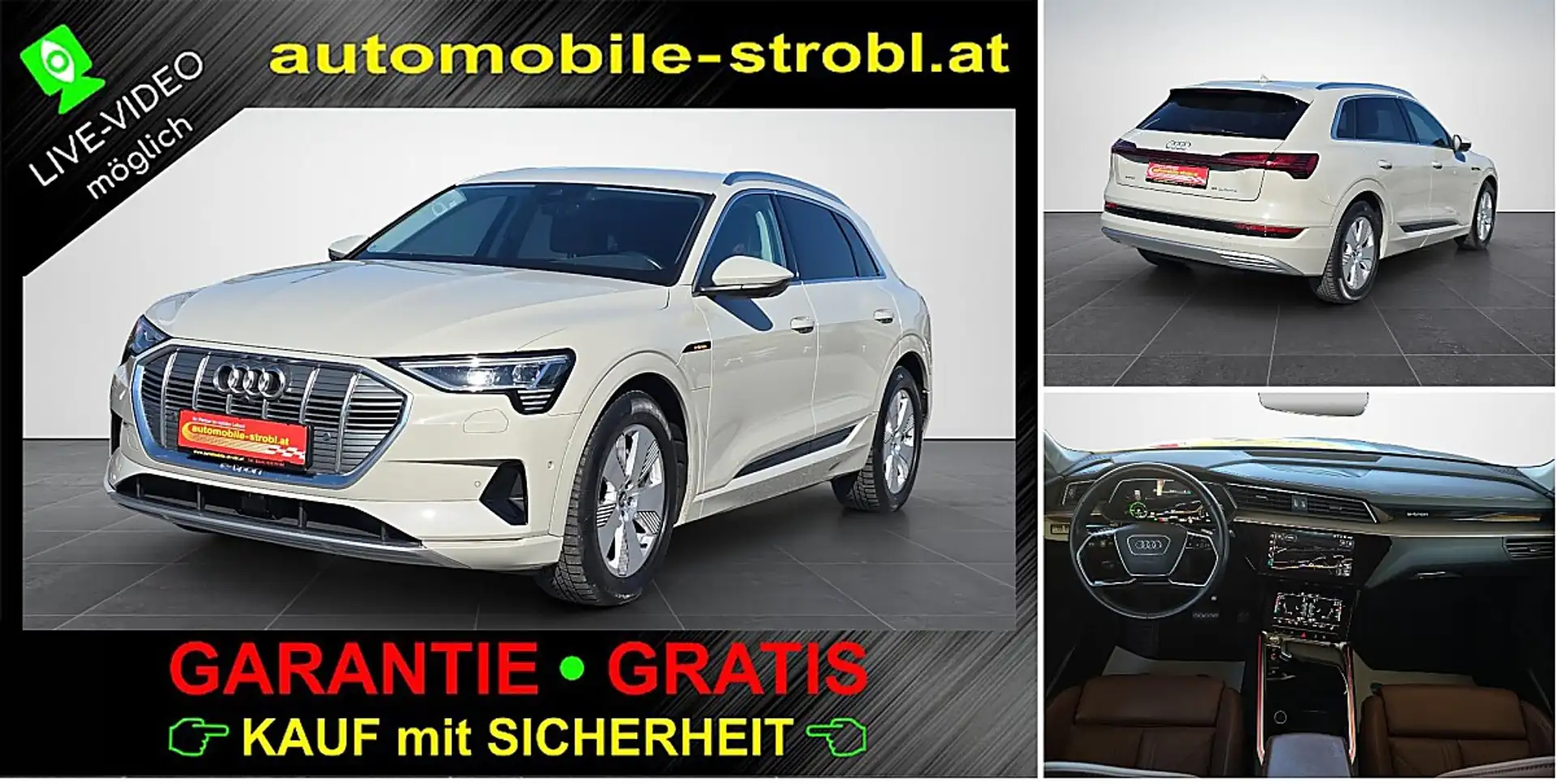 Audi e-tron 55 qua. Adv.*B&O*ACC*Virt.C*GARANTIE* Grau - 1