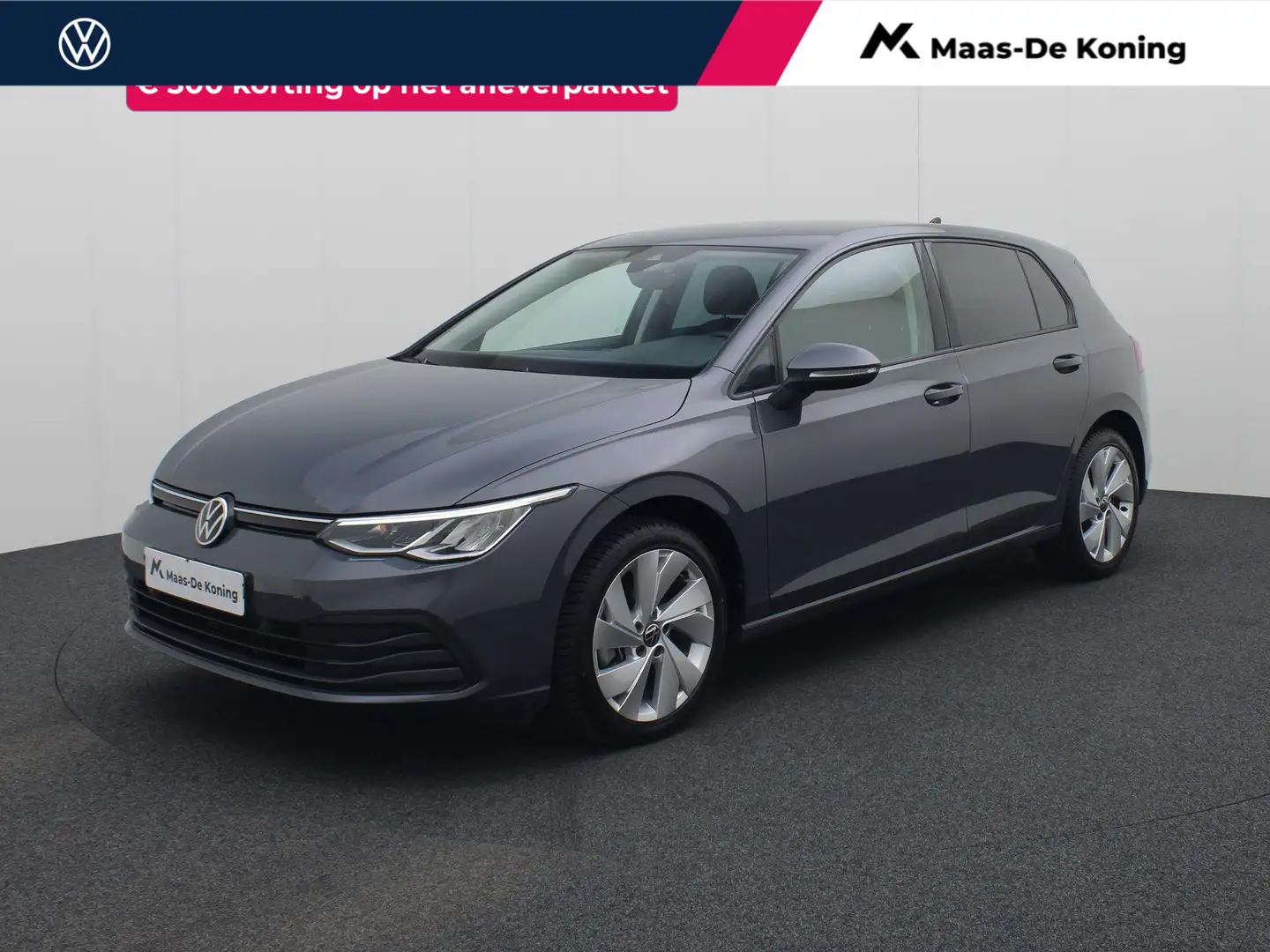 Volkswagen Golf 1.0TSI/110PK Life · Navigatie · Camera + Parkeerse Gris - 1