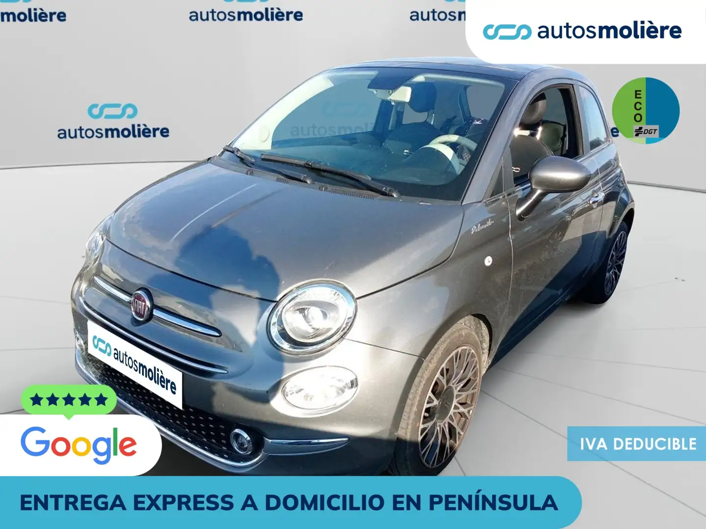Fiat 500 1.0 Hybrid Dolcevita 52kW Grau - 1