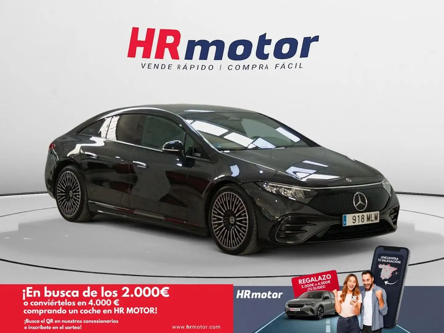 Mercedes-Benz EQS 580 4Matic Noir - 1