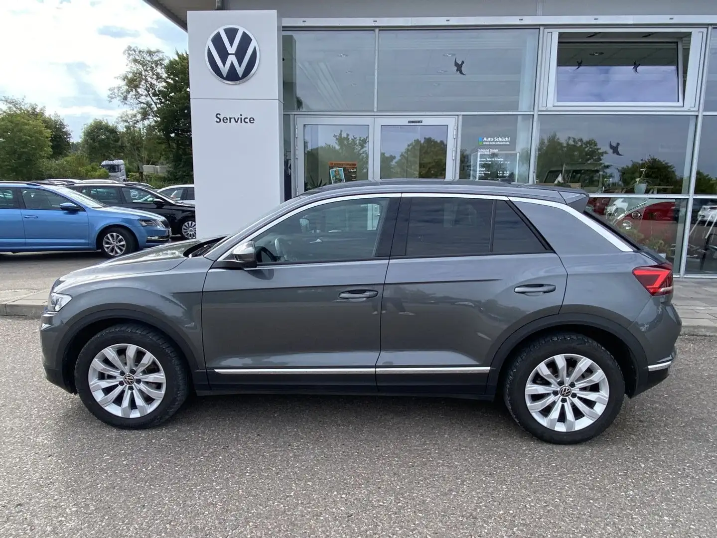 Volkswagen T-Roc 2.0 TDI DSG 4-MOTION Sport FAHRERASSISTENZ Grau - 2