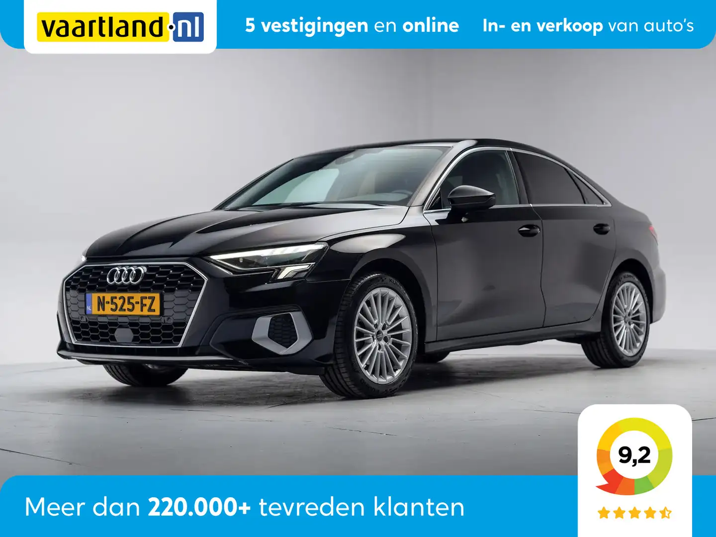 Audi A3 LIMOUSINE 35 TFSI 150pk Business edition Aut. [ LE Zwart - 1