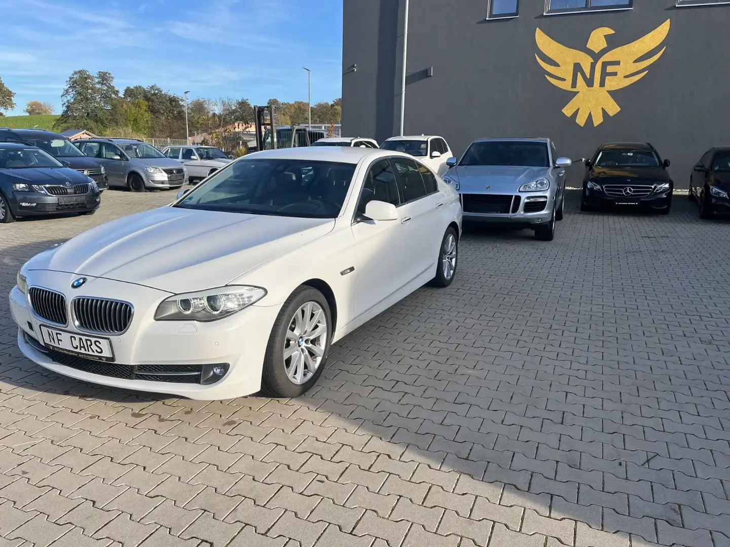 BMW 520 d Limo F10 Autom,Leder,Navi,Xenon, Weiß - 1