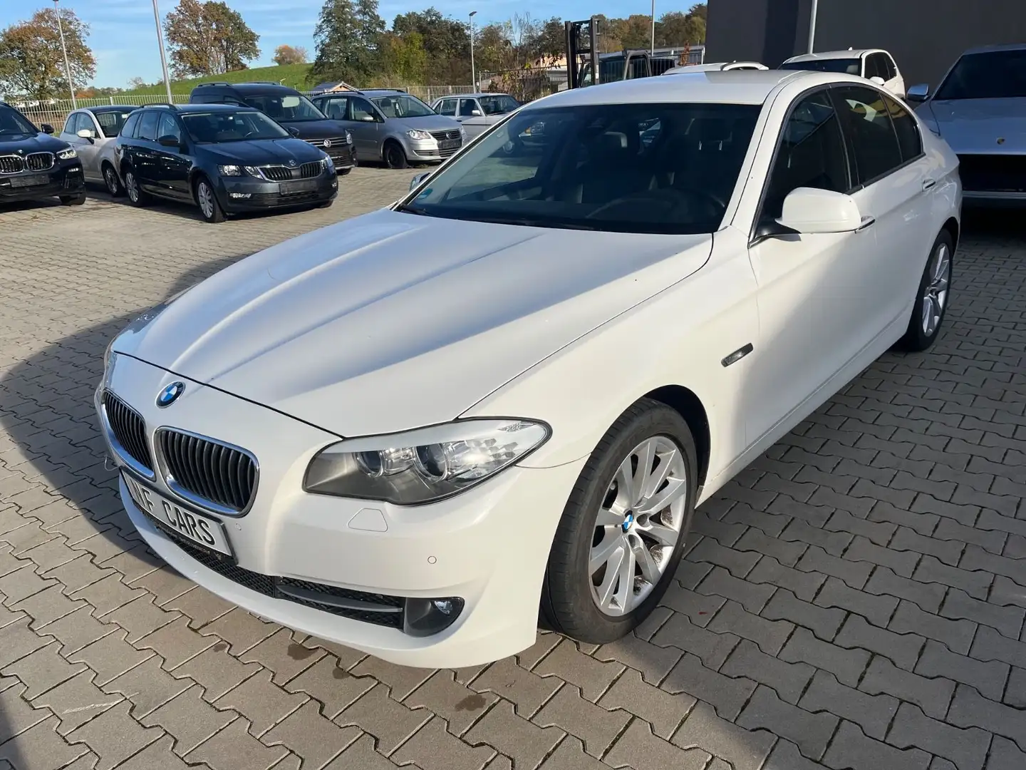 BMW 520 d Limo F10 Autom,Leder,Navi,Xenon, Weiß - 2