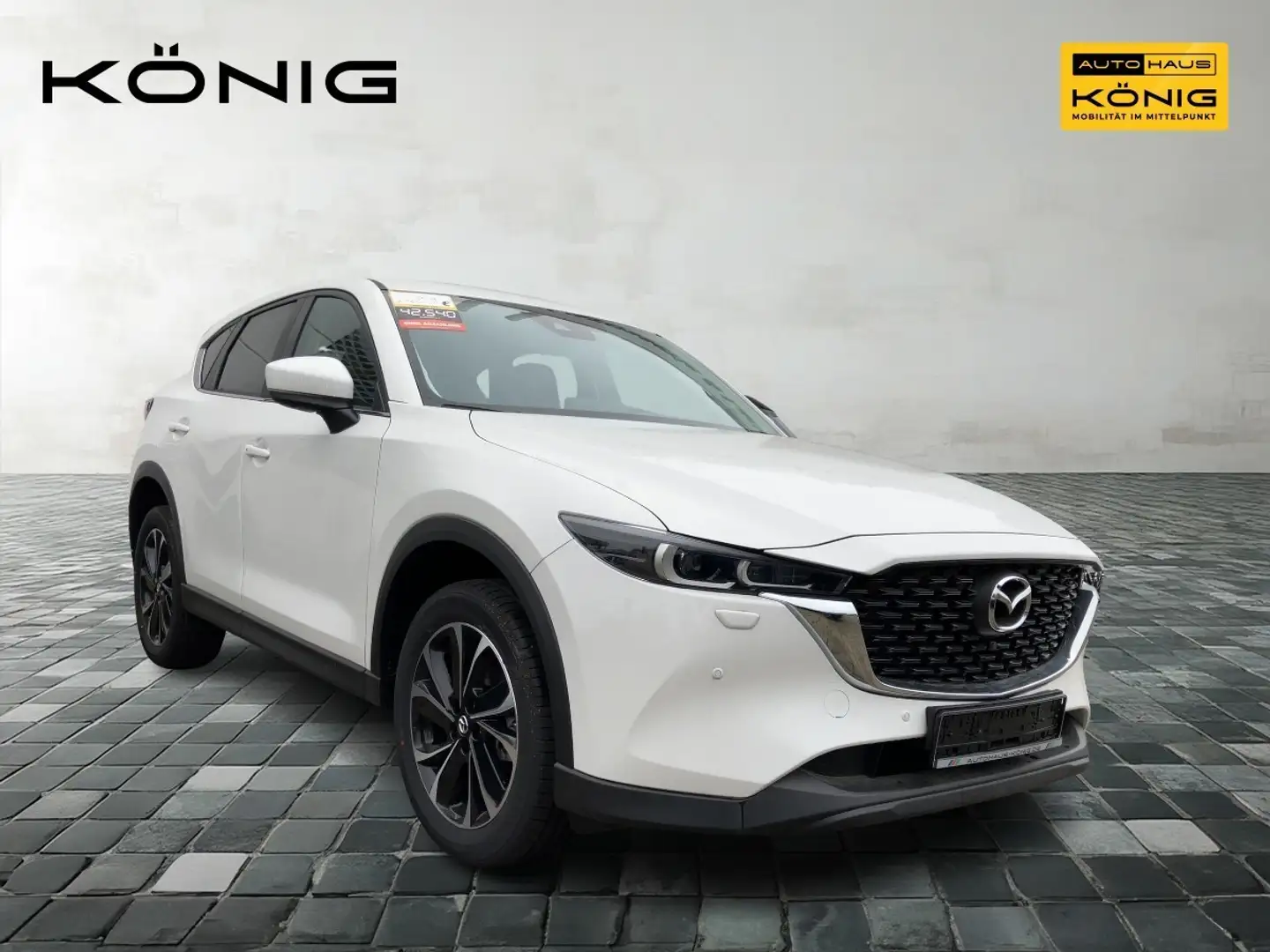 Mazda CX-5 2.5L e-SKYACTIV G Automatik AD'VANTAGE Weiß - 2