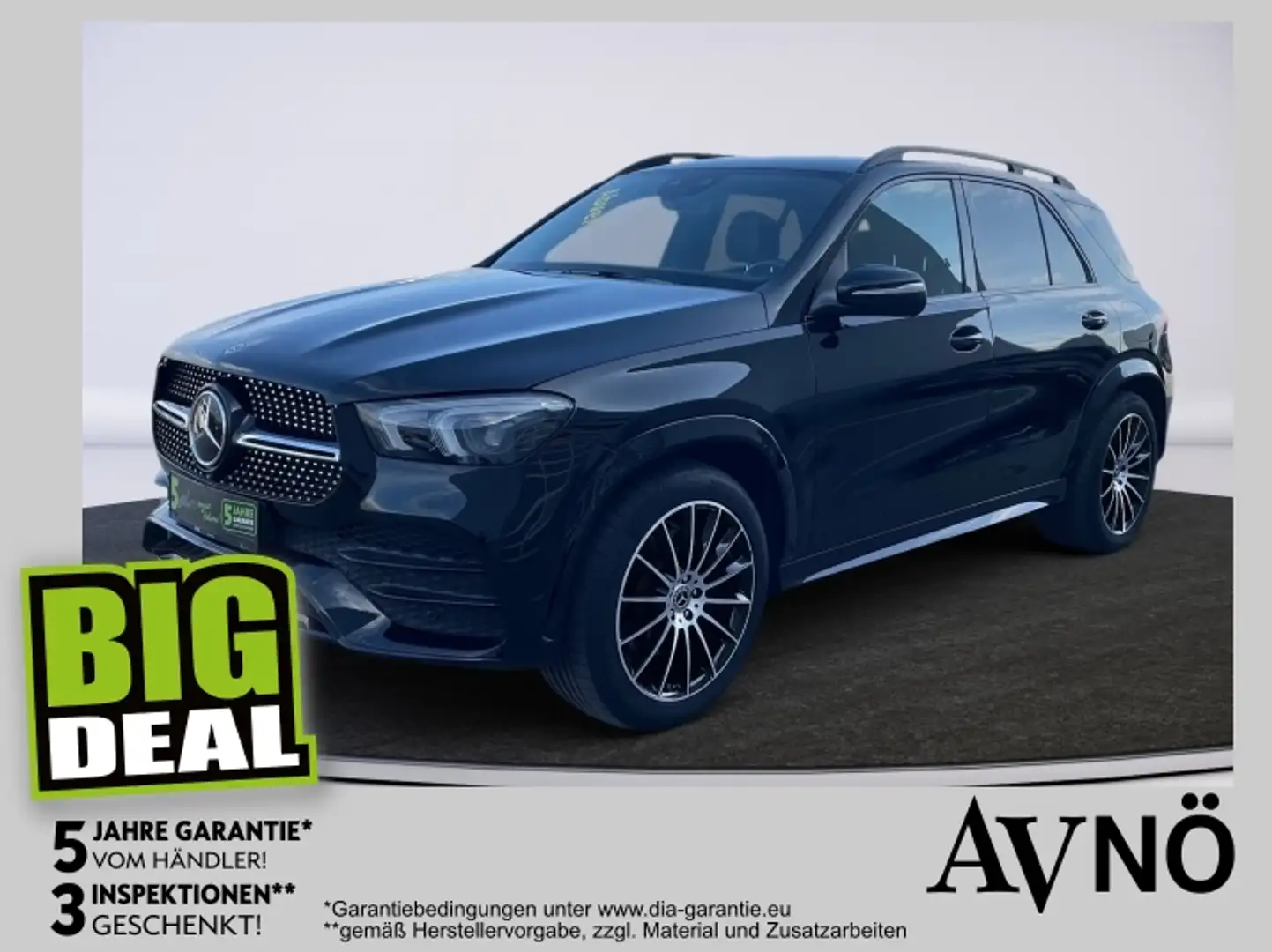 Mercedes-Benz GLE 350 de 4M AMG LINE LRD HP BURMESTER Schwarz - 1
