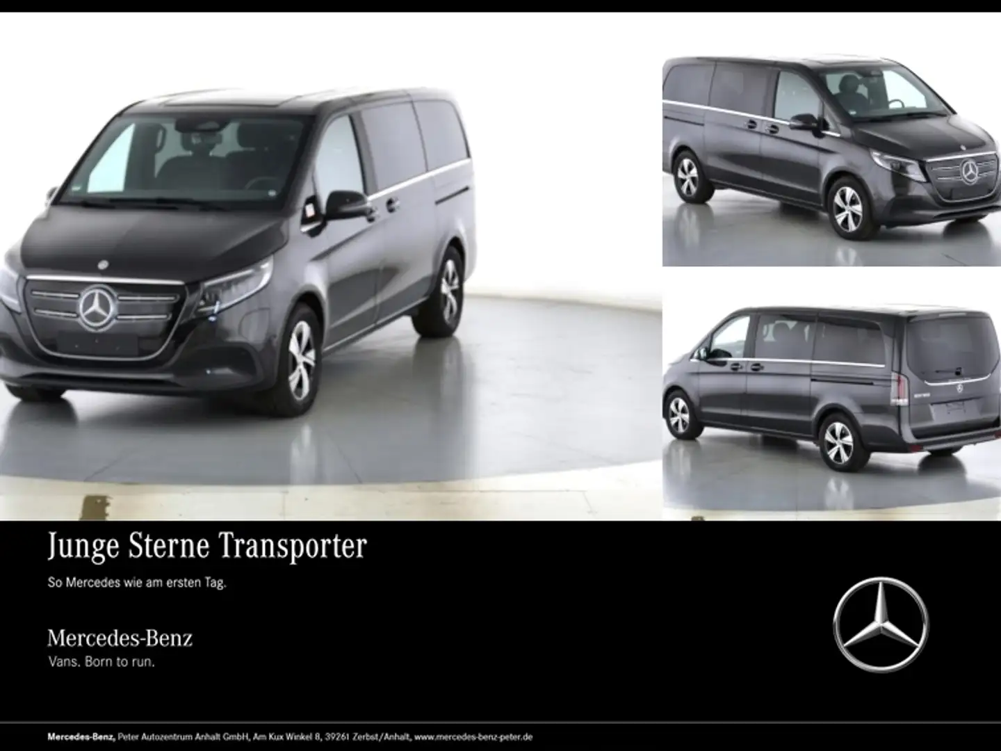 Mercedes-Benz EQV 300 AVANTGARDE Lang 360 Kamera/MultiBeam Gris - 1
