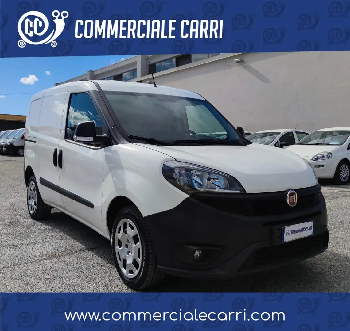 Fiat Doblo Doblo 1.6 natural power FURGONE 3 POSTI Bílá - 1