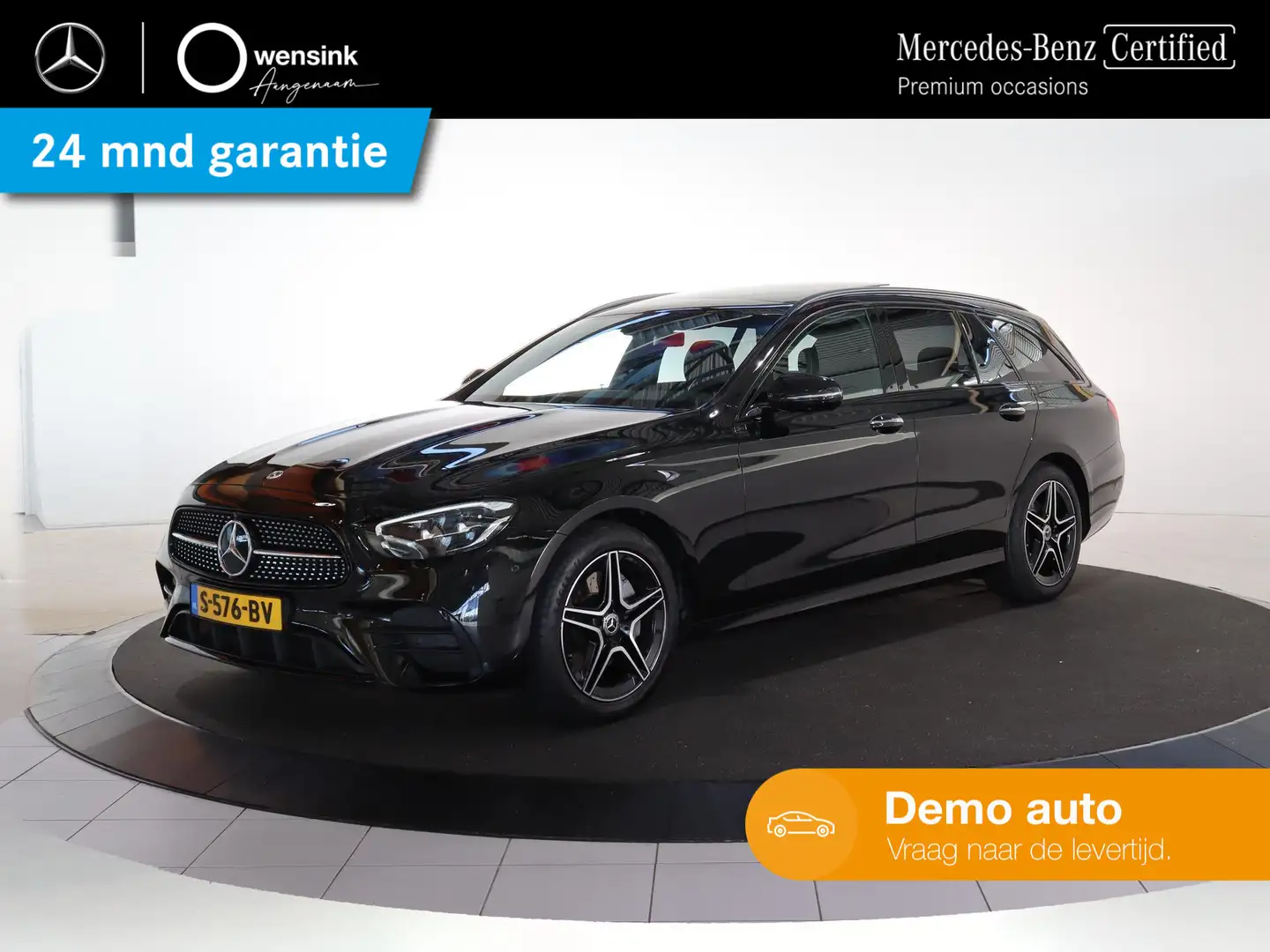 Mercedes-Benz E 200 Estate | AMG Exterieur | Premium Pack | Panorama-s Zwart - 1
