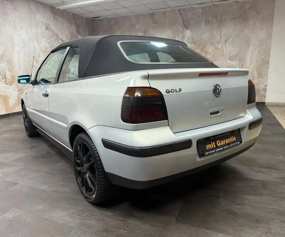 Volkswagen Golf 1.6 Cabrio+Scheckheft+Tüv Au Neu+TOP, foto 10