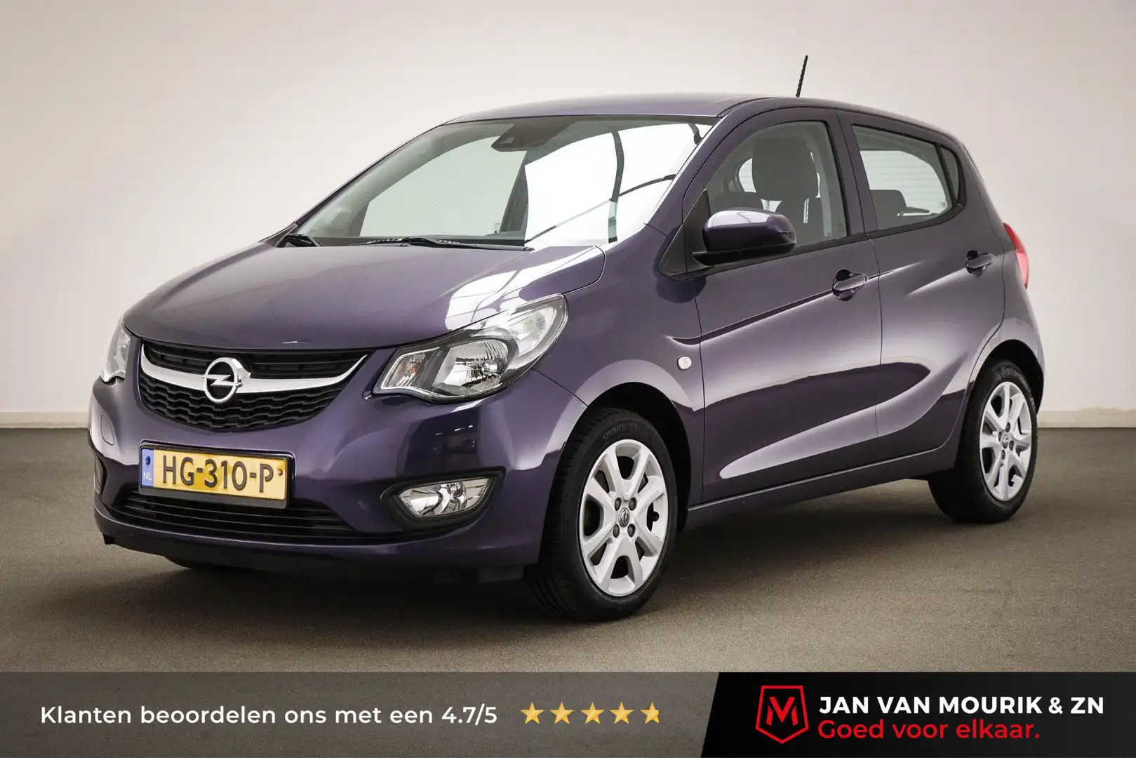 Opel Karl 1.0 ecoFLEX Edition AIRCO | CRUISE CONTROL | 75.00 Mauve - 1