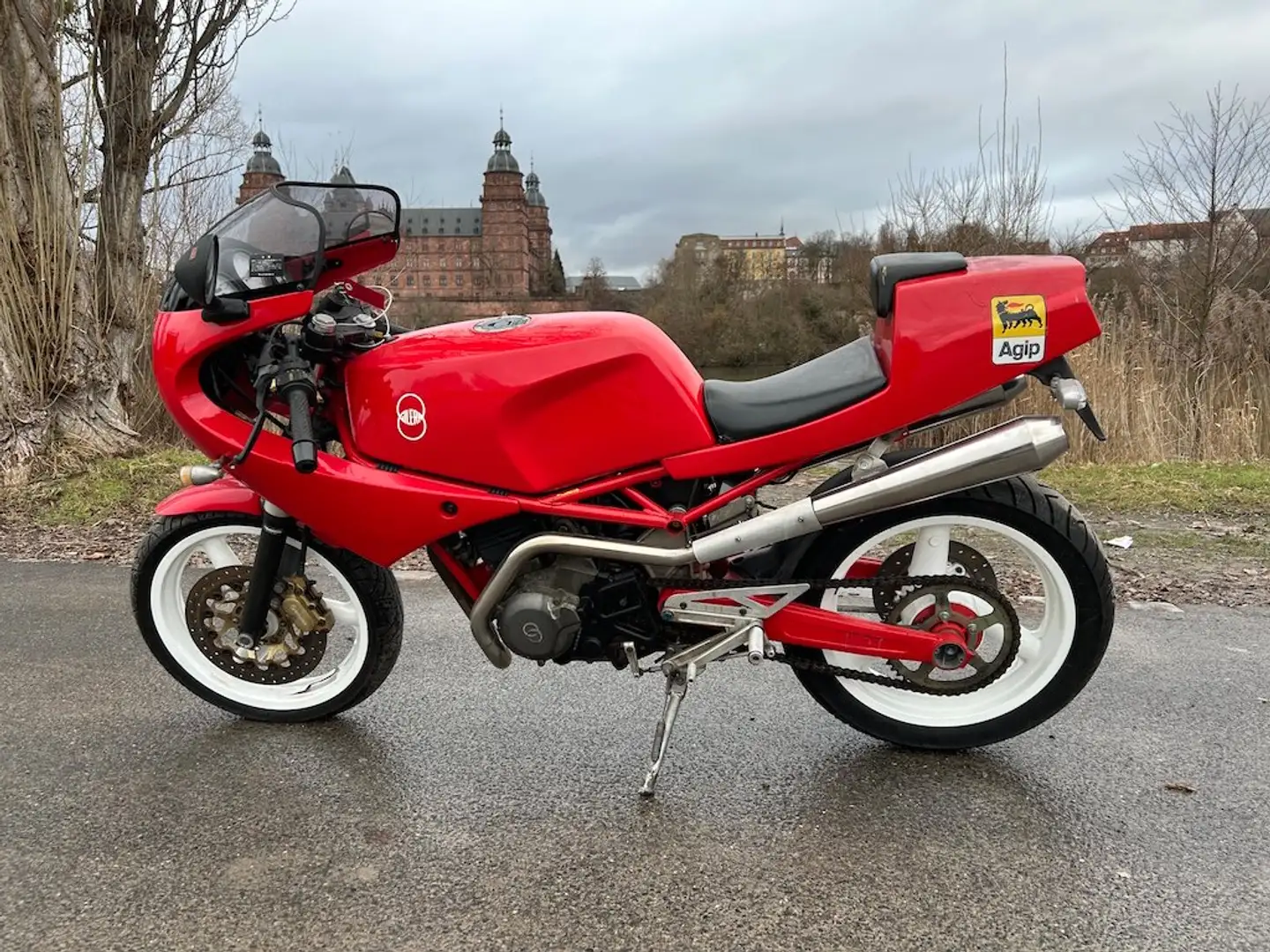 Gilera Saturno Bialbero 350 Rot - 1