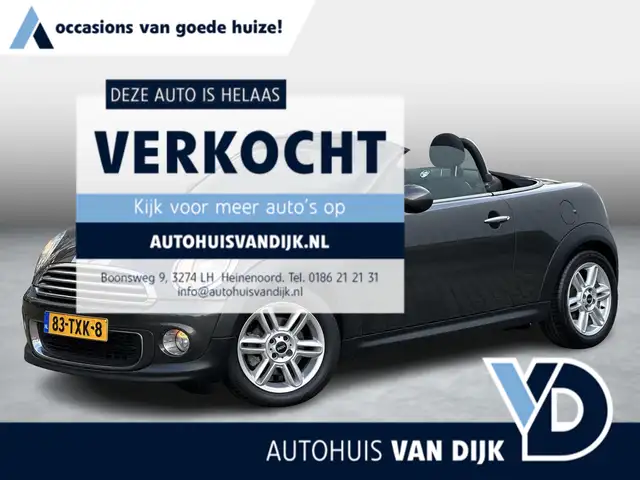 MINI Cooper Roadster Mini 1.6 Chili | NL-Auto/NAP/Volledige historie!