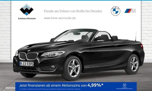 BMW 218 i Cabrio Advantage Xenon Navi Bus. Tempomat