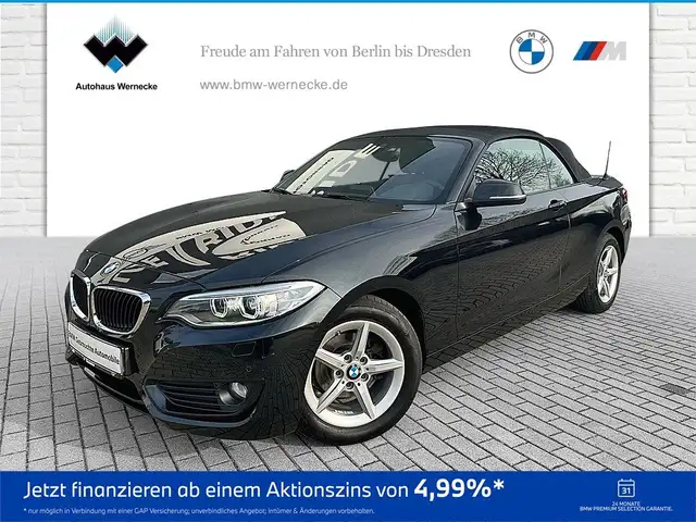 BMW 218 i Cabrio Advantage Xenon Navi Bus. Tempomat