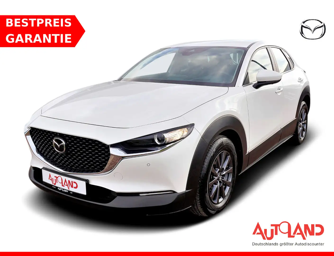 Mazda CX-30 2.0 SKYACTIV-G M Hybrid LED Navi AHK 360° Blanc - 1