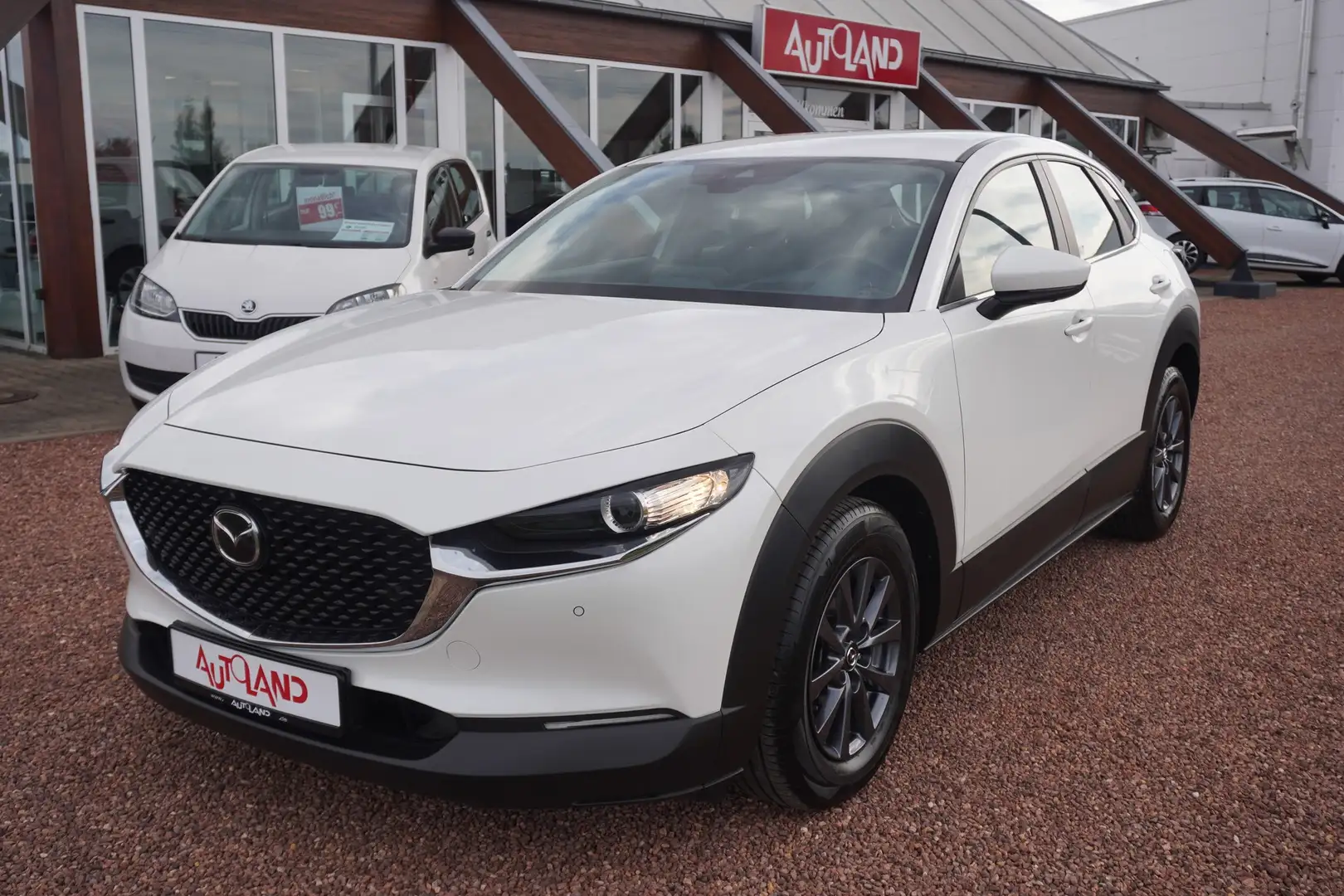 Mazda CX-30 2.0 SKYACTIV-G M Hybrid LED Navi AHK 360° Blanc - 2