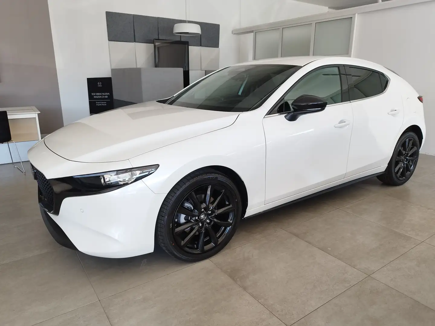 Mazda 3 5p 2.5 m-hybrid Homura 140cv Bianco - 1