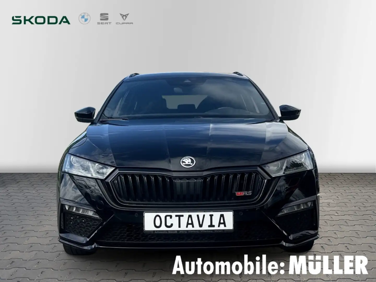 Skoda Octavia Combi RS First Edition 1,4 TSI iV 180 kW 6-Gang-DS Schwarz - 2