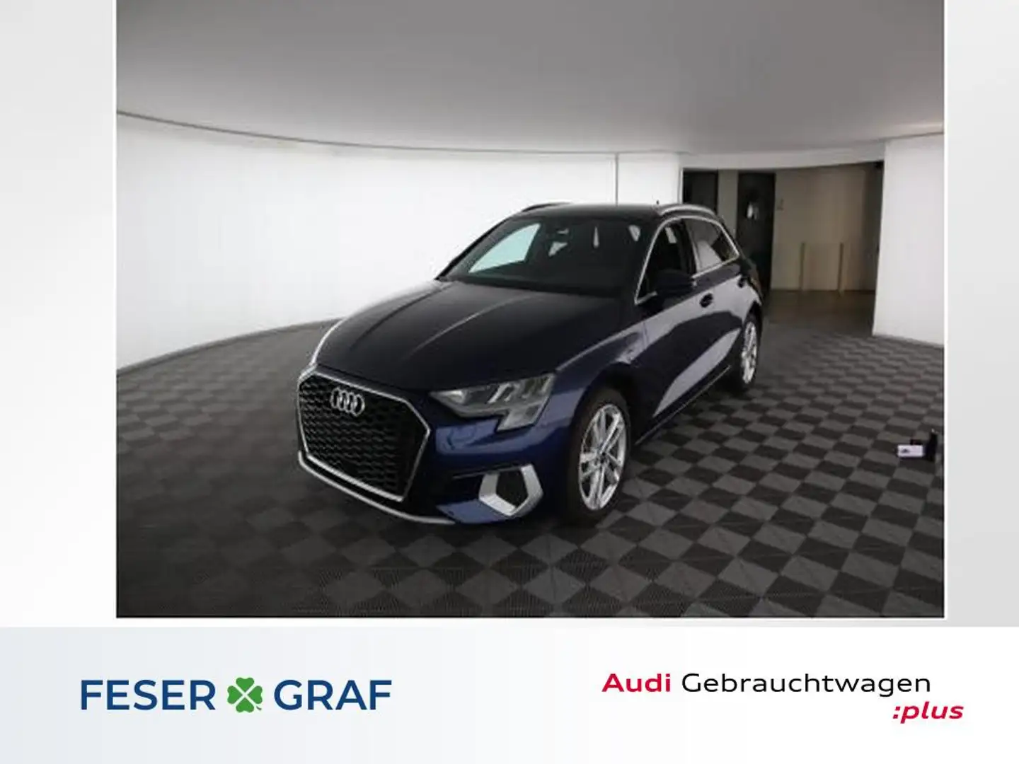 Audi A3 40 TFSI e Design Sel/ACC/AHK/18 Zoll Blau - 1