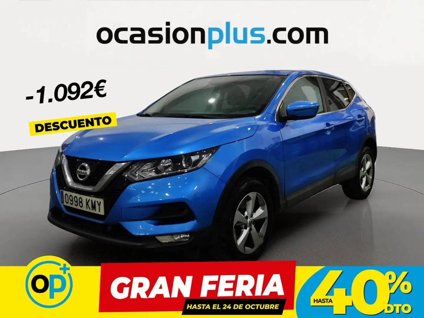 Nissan Qashqai 1.6 DIG-T Acenta 4x2 Azul - 1