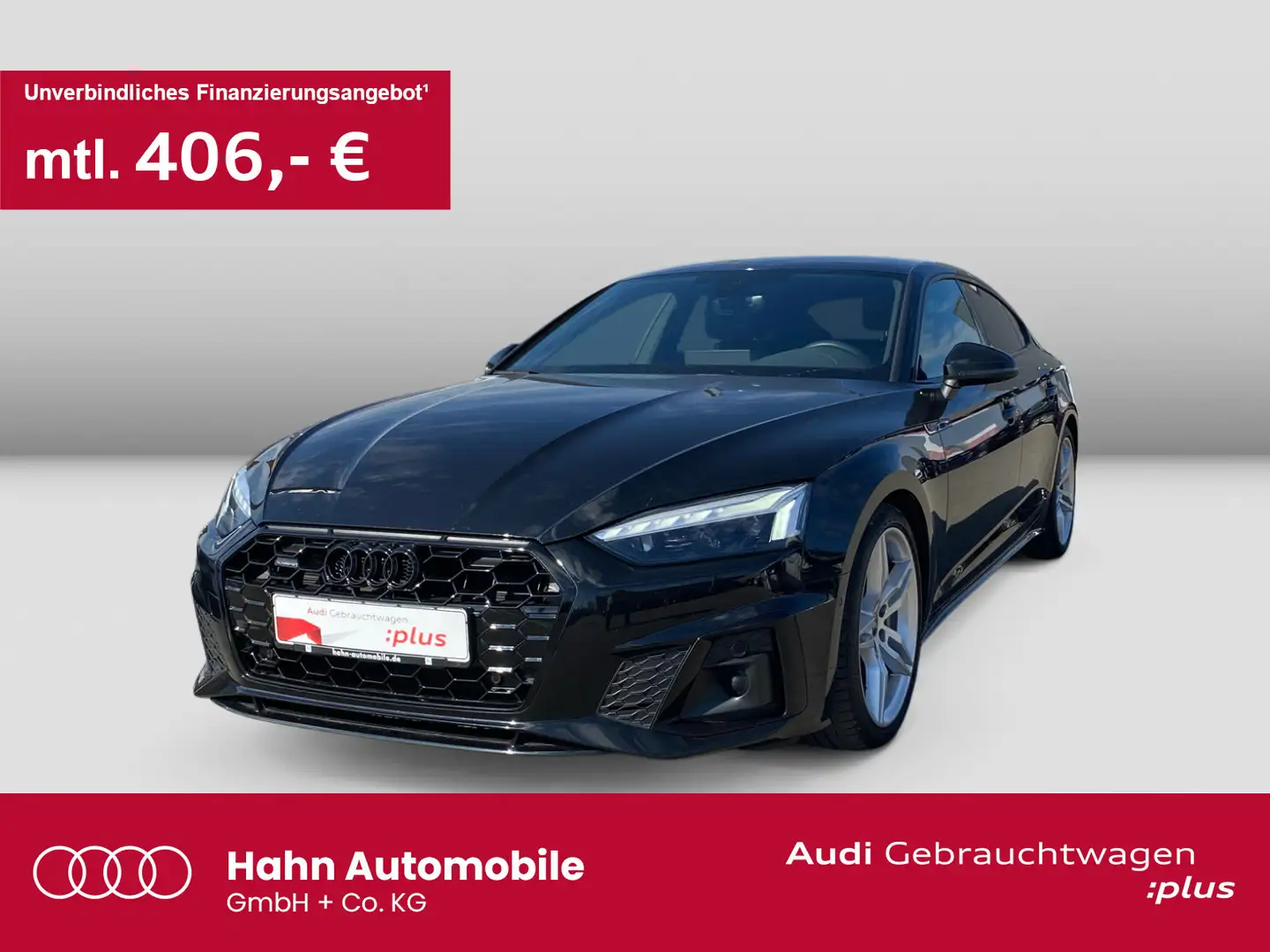 Audi A5 50TDI qua S-Line S-Trc CAM Navi LED Schwarz - 1
