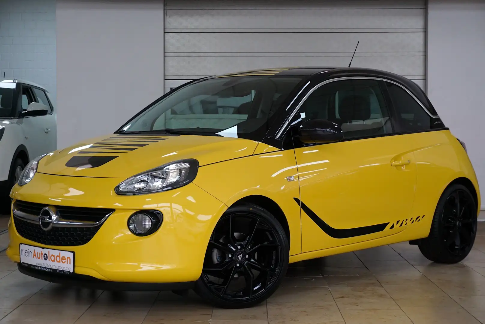Opel Adam SLAM 1.4 *46.900KM*NAVI*PDC*LEDER*18ZOLL* Yellow - 1