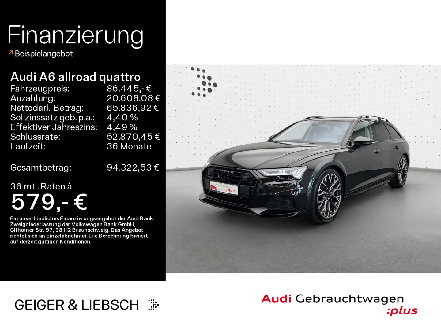 Audi A6 allroad 55 TDI tip*EUPE 116.650*B&O*H Braun - 1