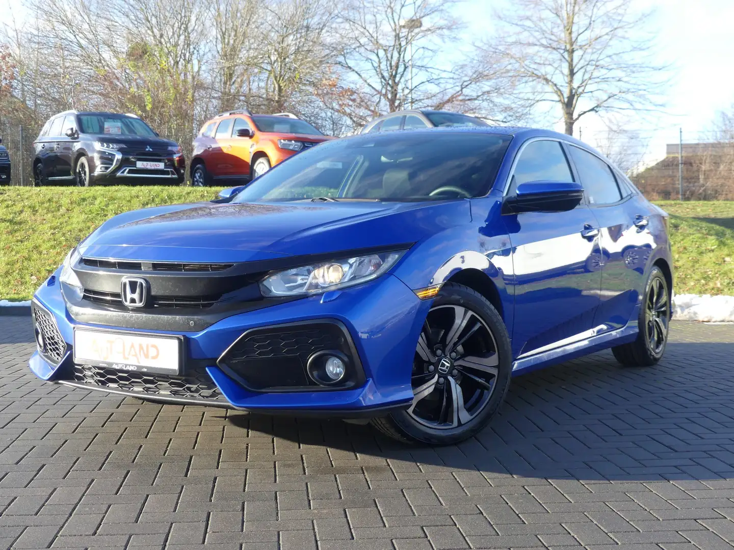 Honda Civic 1.0 Elegance Navi DAB Kamera Tempomat Modrá - 2