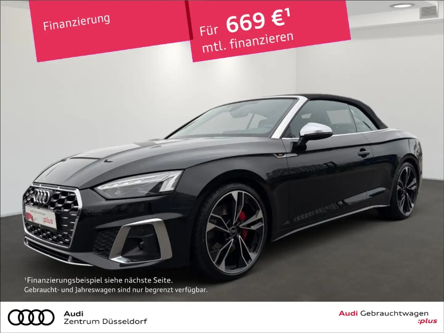 Audi S5 Cabrio 3.0 TFSI quattro LEDER B&O HUD VIRTUAL Noir - 1