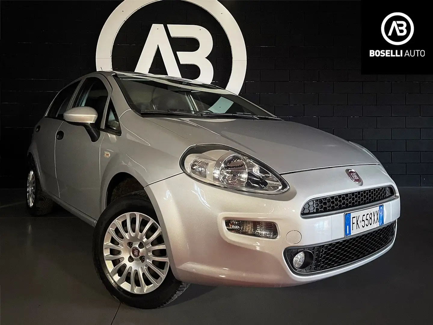 Fiat Punto Punto 5p 1.4 natural power Street 70cv E6 Argent - 2