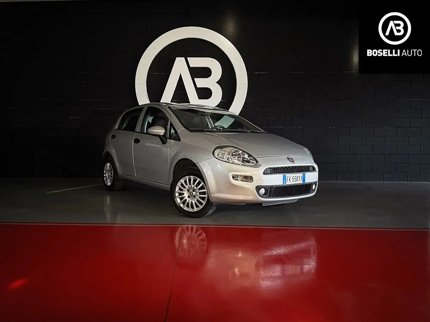Fiat Punto Punto 5p 1.4 natural power Street 70cv E6 Argent - 1