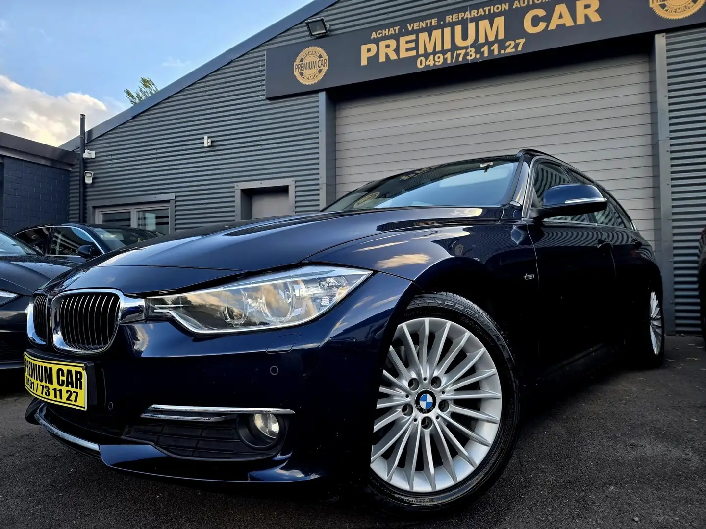 BMW 318 🔺318*LUXURY.CUIR.GPS.LOOK M TECHNIK🔺 Bleu - 1