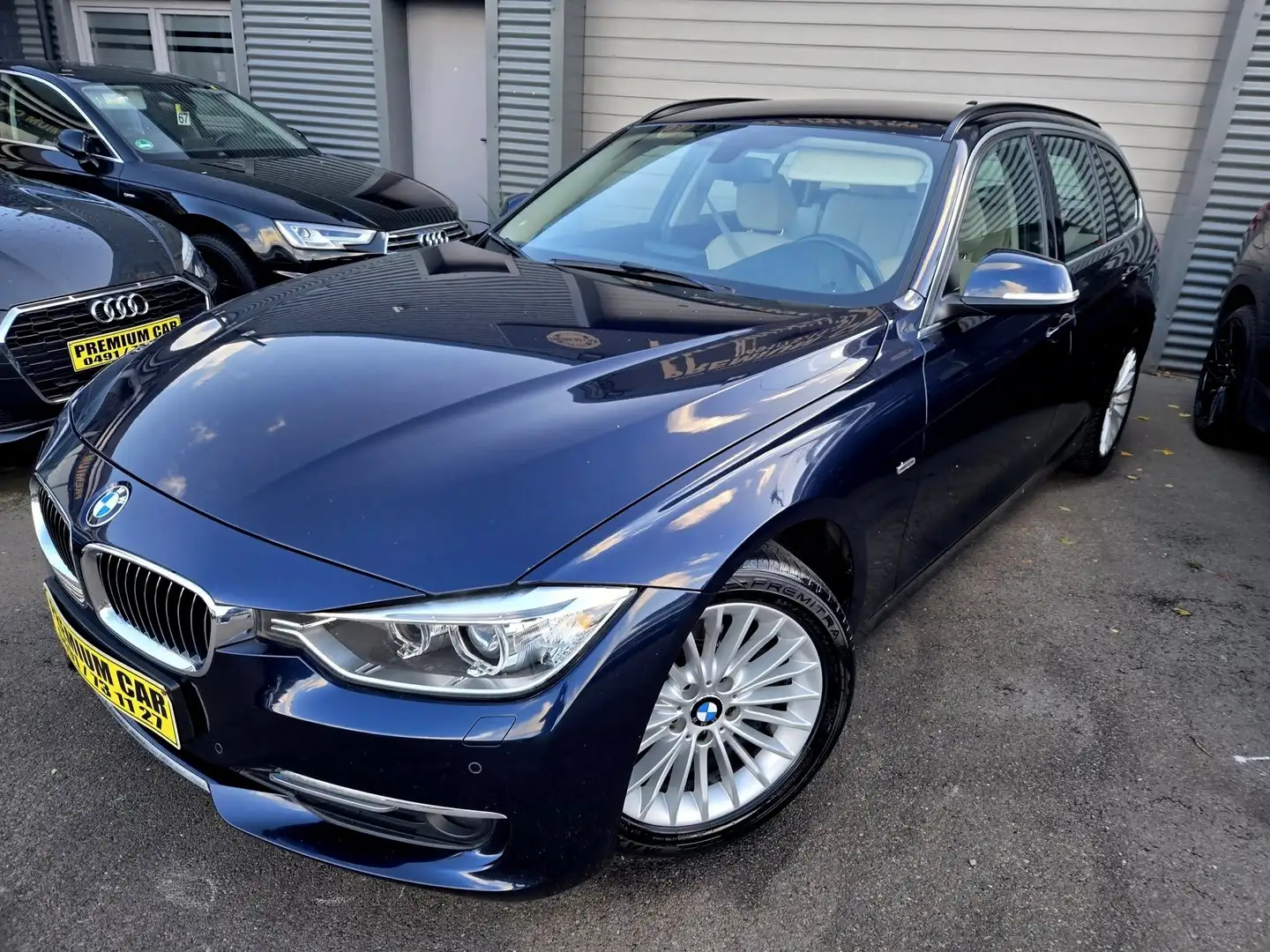 BMW 318 🔺318*LUXURY.CUIR.GPS.LOOK M TECHNIK🔺 Bleu - 2