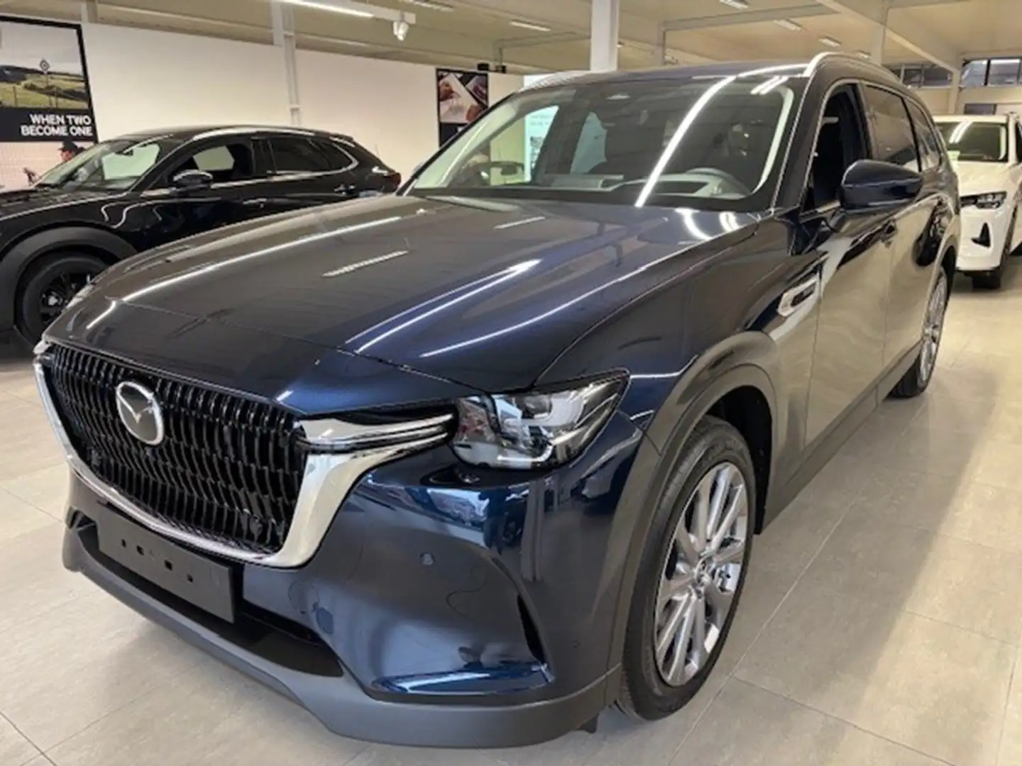 Mazda CX-80 EXCLUSIVE LINE automaat e-SKYACTIV PHEV 327 PK Albastru - 1