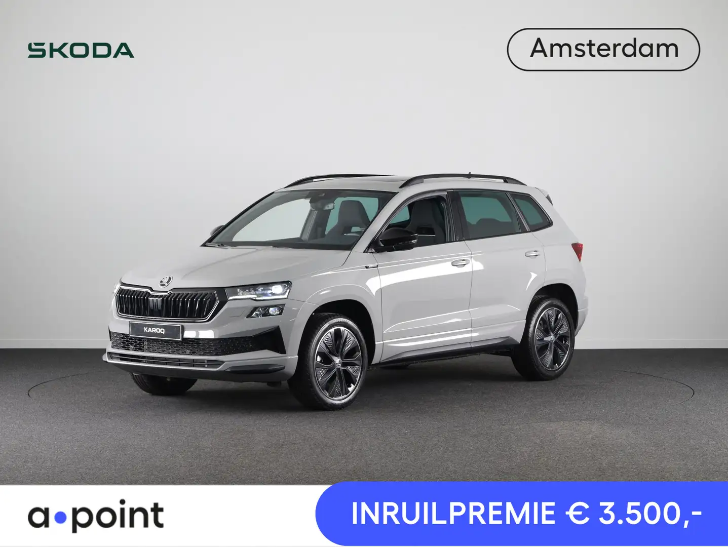 Skoda Karoq Sportline Business 1.5 TSI 150 pk 7 versn. DSG | T Grijs - 1