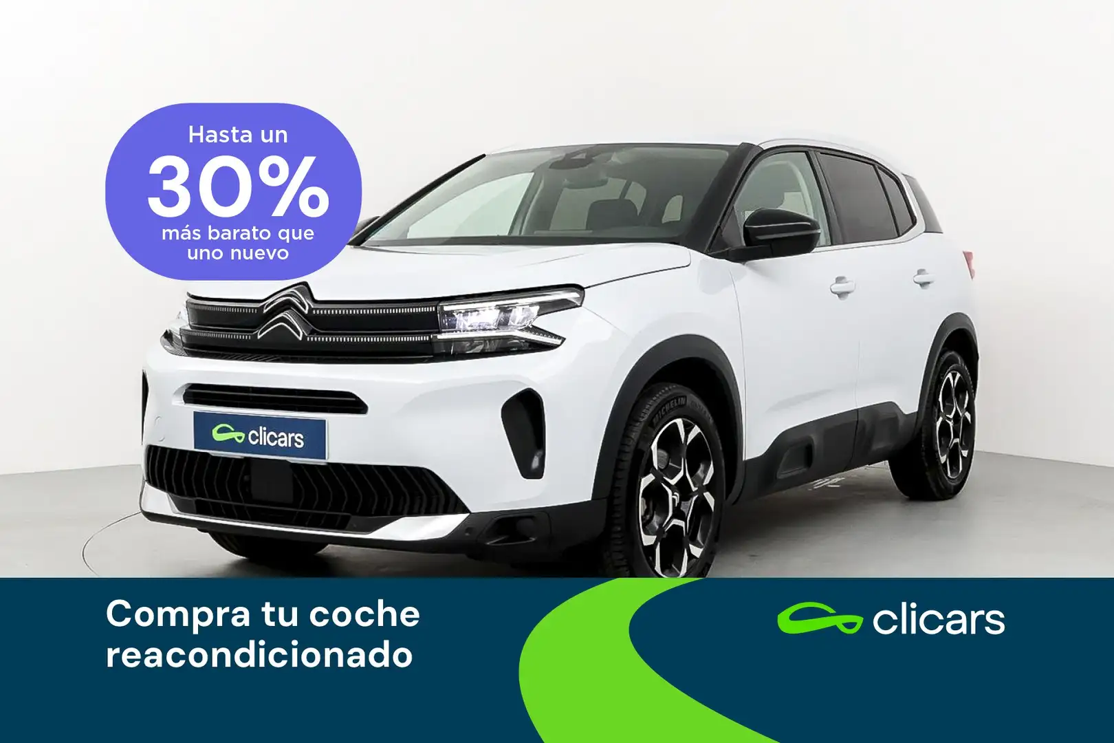 Citroen C5 Aircross Hybrid Plus e-DCS6 136 Blanco - 1