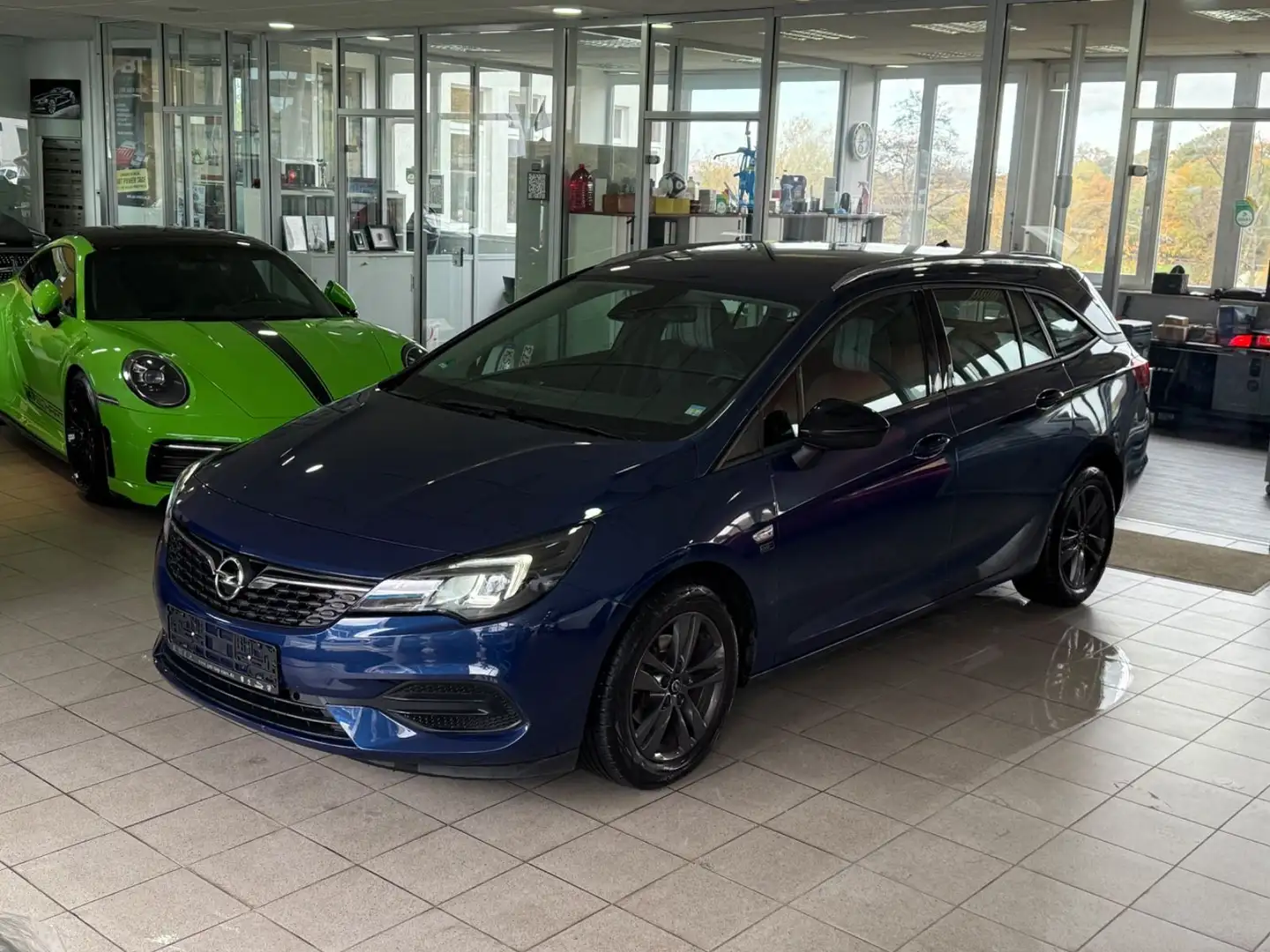 Opel Astra K Sports Tourer 1.2 LED PDC MFL Bluetoot Blau - 1