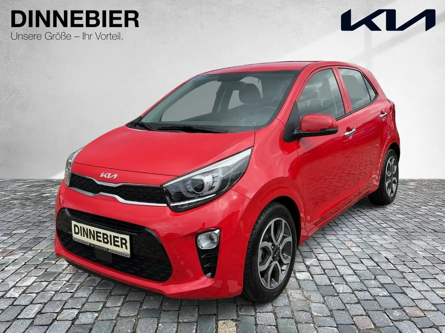Kia Picanto 1.2 Spirit Automatik+Navi+Kamera+SHZ Rosso - 2
