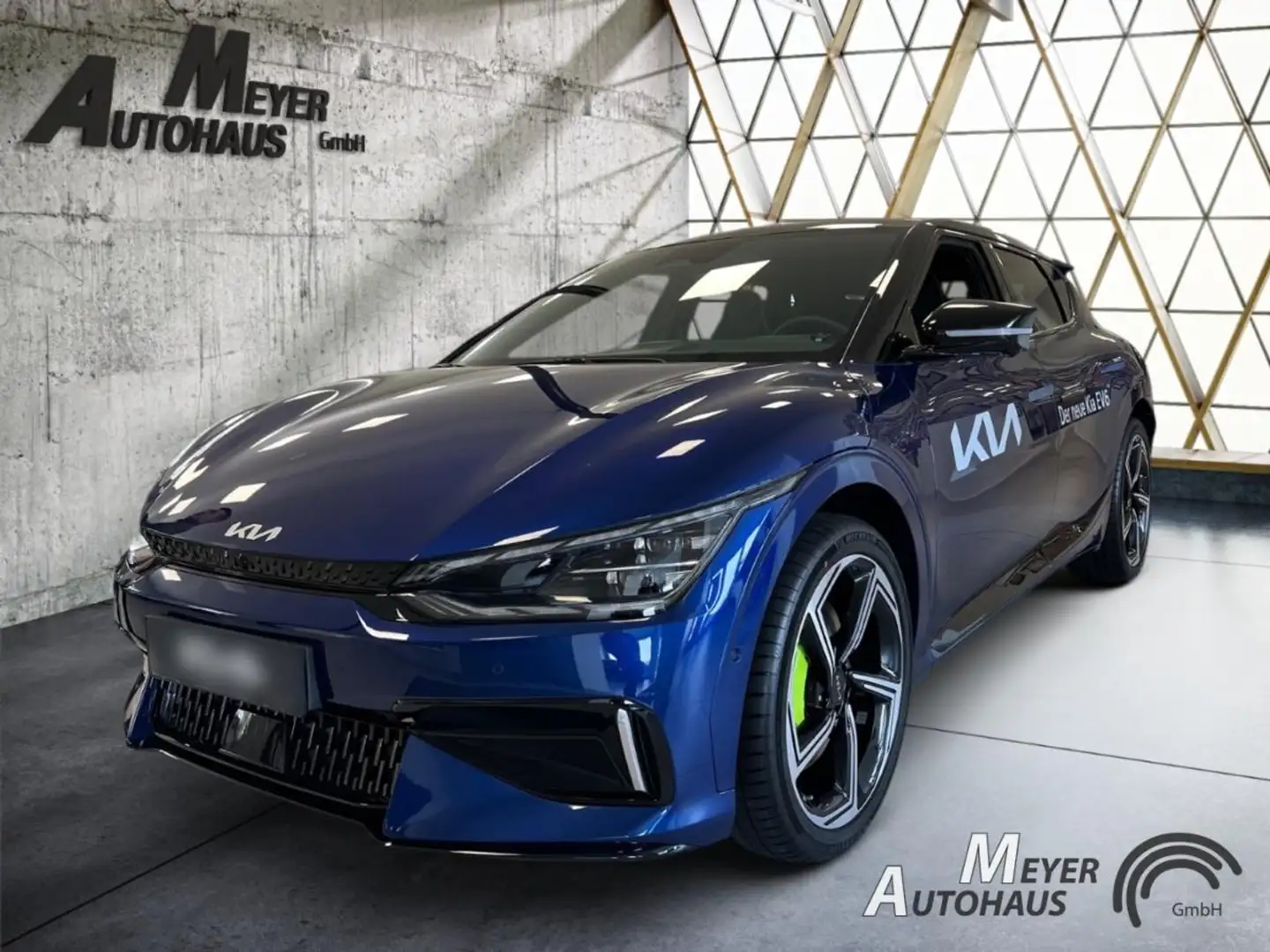 Kia EV6 GT, Glasdach Blau - 1